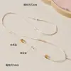 Cordón Versátil Básico de Cuero Encerado para Joyería, Cordón de Collar Universal para Pulseras y Colgantes, Color Sólido Mate, Resistente al Desgaste y Ajustable