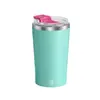 Nova Caneca Elétrica para Misturar Café, Caneca Térmica Portátil, Compacta de Aço Inoxidável, Estilosa Caneca com Misturador Magnético