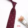 Homens profissional gravata spot atacado negócio fio-tingido formal poliéster mão gravata laço noivo casamento 8cm gravata