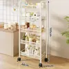 Carrinho de armazenamento pequeno, mesa lateral de sofá, cesta de armazenamento de lanches, prateleira móvel com vários níveis, organizador de brinquedos para sala de estar, cesta para itens diversos