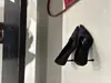 Salto Agulha Estilo Novo 2025 com Saias, Camurça Fashion e Versátil Bico Fino Salto Alto, Pequenos Perfumados Sexy e Confortáveis Sapatos para Mulheres