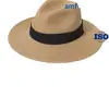 Sombreros de Paja de Papel Europeos y Americanos para Hombre y Mujer, Sombrilla de Playa de Verano para Exteriores, Sombreros Panama Clásicos de Paja de Papel, Venta al por Mayor
