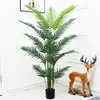Maceta de planta verde artificial Decoración de plátano de planta artificial nórdica hoja de tortuga estilo ins sala de estar decoración interior grande