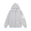Chamarra sudadera con cremallera estilo universitario americano para hombre, nuevo lanzamiento otoño 2026, top con cremallera holgado para pareja