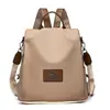 Mochila feminina transfronteiriça, versão coreana, nova moda outono 2026, mochila de viagem feminina PU personalizada, mochila escolar estudantil da moda