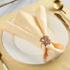 Hotel de Luxo Leve Estilo Europeu Guardanapo de Tecido Restaurante Ocidental Pano Dobrável Toalha de Mesa Pano para Copo Clube Jogo Americano de Tecido