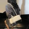 Bolsa de Axila Artística da Moda Feminina Nova Chegada 2025 Primavera Novo Estilo Coreano Nicho Simples Pequena Bolsa Quadrada Bolsa Transversal para Trabalho