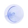 38mm 3.8cm parasol visera hebilla ventosa transparente azul cielo vidrio ventosa
