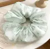 Fábrica de Origen Coreano Organza Doble Capa Goma para el Pelo Creativa para Moño Goma para el Pelo Goma para el Pelo