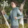 Chaqueta Deportiva Hombre Delgada Rompevientos Primavera Impermeable Entrenamiento Ropa para Correr Protección Solar Manga Larga Tejida Exterior Ciclismo Nuevo Estilo