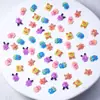 Monstruo Divertido de Boca Grande Dibujo Animado Joyería para Uñas Diamante de Resina Boca de Salchicha Accesorios para Uñas Portátiles Funda para Teléfono Móvil Pequeños Accesorios DIY
