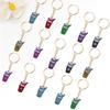 Bebida Cat Cup Series AliExpress Cartoon Keychain Bagagem Pendurada