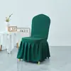 Funda Gruesa Nueva para Silla de Hotel Silla de Comedor para el Hogar Silla Curva Funda para Asiento Funda Universal para Taburete