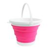 Cubo plegable portátil de plástico para el hogar, cubo colgante para lavado de autos, cubo de pesca, cubo portátil para exteriores, fábrica al por mayor
