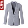 Traje gris para hombre traje boda reunión anual ropa de negocios anfitrión actuación moda temperamento traje traje mujer
