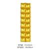 Producto nuevo pared de fondo de globos de película de aluminio cortina de lluvia cuadrada de doble fila globos de papel de aluminio decoración para fiestas fabricantes de globos