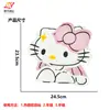 Nuevos parches de tela de gato grande bordado de dibujos animados con lunares de Mickey Mouse, accesorios de decoración de ropa DIY al por mayor