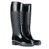 Amazon explosões botas de chuva mulheres botas de cano alto sapatos de água atacado mulheres mais veludo moda quente sapatos femininos à prova d'água acolchoado