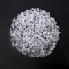 Pedrisco de Cristal Branco Natural, Pedra Desmagnetizante, Cristal Branco Translúcido para Purificação, Oferenda a Buda, Pedra Bruta para Aromaterapia, Paisagismo e Decoração