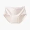 Ropa Interior de Algodón Puro para Mujer Hongxuan, 100% Algodón Antibacteriano con Entrepierna Extendida, Nueva Talla Grande Sin Costuras para Mujer, Bragas Triángulo
