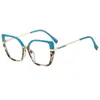 Nuevas Gafas de Sol Cat-Eye con Montura Nueva Moda Retro Versátiles Montura Grande Gafas de Sol para Mujer Protección Solar para Exteriores