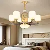 Novo Lustre Completo de Cobre Chinês para Sala de Estar Estética da Dinastia Song Madeira Maciça Retrô Grande Salão de Jantar Lâmpada Nova de Alta Qualidade 97H