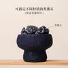 Adorno de piedra de cristal natural, difusor de fragancia, piedra aromática para interiores, decoración de escritorio para el hogar y la oficina, diseño simple