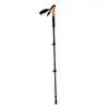 Bastón de Trekking Ligero de Alta Resistencia de Fibra de Carbono, Telescópico, Longitud Ajustable 105-135, Bastón Portátil para Cross-Country al Aire Libre