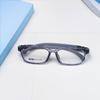 El nuevo marco de gafas ovaladas para estudiantes infantiles se puede equiparar con el número de almohadillas nasales suaves de silicona de tres puntos gafas ópticas Danyang
