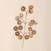 Bolsa de la Suerte Accesorios Dios de la Riqueza Fruta del Dinero Bayas Rojas Hojas de Ginkgo Eucalipto Arreglo Floral DIY Adornos de Año Nuevo Decoraciones