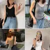 3270 # Nuevo top corto de encaje con botones para mujer con copas incorporadas, adecuado tanto para llevar solo como debajo de otra ropa