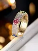Pulseira Europeia e Americana de Moda Transfronteiriça Trevo de Quatro Folhas Luxo Leve Alto Padrão Zircônia Cheia de Diamantes Versátil Nicho Pulseira Feminina