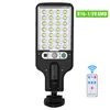 Luminária de Rua LED Solar para Exterior Jardim Pátio Sensor Luz de Parede Iluminação de Estrada Rural Luz de Atmosfera para Cerca