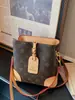 Bolso Cubo de Moda y Elegante 2026 Nuevo Bolso de Hombro Vintage Bolso de Mujer Bolso de Mano de Lujo de Alta Gama Bolso de Hombro Estampado