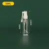 10 20 30 50ml Frasco Spray Transparente Frasco Spray de Névoa Fina com Rotação de 360 Graus Frasco Spray de Tromba de Elefante Médico