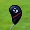Capas para Taco de Golfe Capas para Cabeça Cortadores Angulares Wedges de Lofting Capas para Sand Wedge Tampas Proteção para Cabeça de Bola