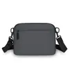 Bolsa Transversal Masculina de Ombro Único Simples Moda Tecido de Nylon Casual Bolsa de Mão Simples Tendência para o Dia a Dia Bolsa Masculina