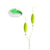  anzuelo doble antienganche con línea de plomo, anzuelo doble anti-deriva, anzuelo doble antienganche listo para usar para pesca en exteriores Iseni Gold Sea Night