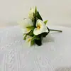 5 Flores de Bonsai Lírio-Calla para Decoração de Casa, Plantas Verdes Lírio-Calla Artificiais, Plantas Artificiais para Exibição em Sala de Estar de Hotel