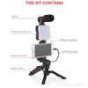 Ay49 Luz de Preenchimento de Bolso Transfronteiriça Portátil para Selfie de Beleza com Conjunto de Suporte para Pernas para Mesa para Celular para Transmissão ao Vivo