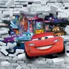 Novo Dropshipping Transfronteiriço Carros Quarto Infantil Decoração Desenho Animado Parede Festa Aniversário Tema Banner Bolo