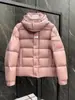 Chaqueta de Plumas Ligera Moncler Maya Mate Chaqueta de Plumas Edición 70 Aniversario Versión Larga Engrosada