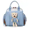 Bolsa de Mamá Nuevo Estilo Oso Lindo Moda Multifuncional Bolsa para Madre y Bebé para Salidas, Uso de Tres Maneras: Hombro Único, Hombro Doble y de Mano Bolsa para Mamá