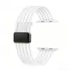 Adequado para Apple Watch Applewatchs9 Pulseira de Malha Magnética de Nylon Iwatchs8/7/6 Seda de Pesca Respirável
