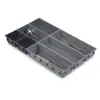Caja de almacenamiento retráctil transfronteriza para cuchillos y tenedores, con acabado para cucharas de comida, cajón de cocina, caja con múltiples compartimentos, fabricantes en stock