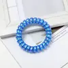 Versión coreana del nuevo anillo para el pelo de línea telefónica de amor color AB, pulsera de pelo de moda, cuerda para tocado, salida de fábrica