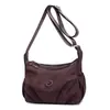 Bolso Nuevo de Nailon 2026 para Mujer, Bolso Cruzado de un Solo Hombro, Bolso de Moda Versátil Casual con Múltiples Bolsillos de Color Sólido, Bolso para Mamá