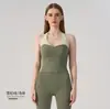 Top de top esportivo com blocos de cor transfronteiriço, com bojos fixos, para corrida de alta intensidade, fitness e yoga para mulheres