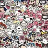 Al por mayor en stock 100 piezas de pegatinas de Stitch Dibujos animados Lindas pegatinas de Stitch Sin repetición Impermeables Autoadhesivas Manual