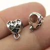 12X9X7Mm 1.2g Liga Multicor Conector de Pingente Feito à Mão Cabeça para Pendurar em Forma de Coração